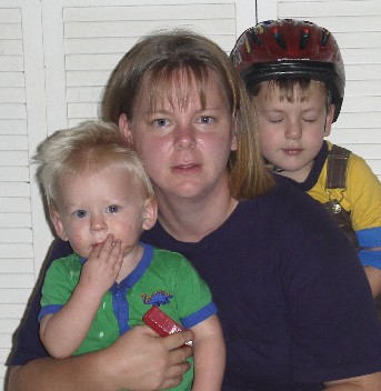 Jen and the boys